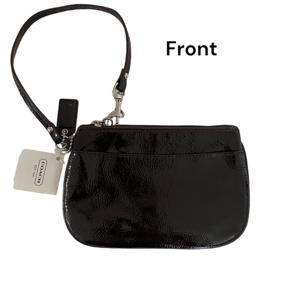 NWT-Coach Wristlet & Handkerchief: Mahogany - Picture 2 of 8